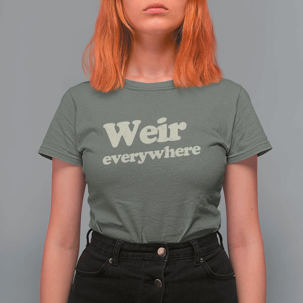 Weir Everywhere T Shirt For Women Legendary Musician Memorial Tribute for Fans