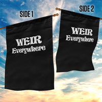 Weir Everywhere Garden Flag Legendary Musician Memorial Retro Tribute for Fans