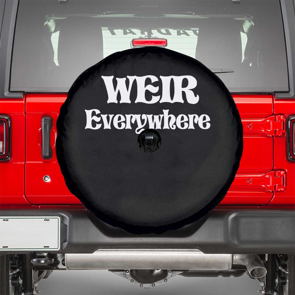 Weir Everywhere Spare Tire Cover Legendary Musician Memorial Retro Tribute for Fans