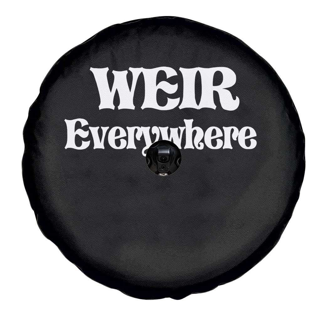 Weir Everywhere Spare Tire Cover Legendary Musician Memorial Retro Tribute for Fans