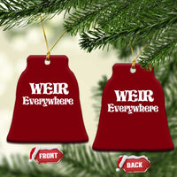 Weir Everywhere Ceramic Ornament Legendary Musician Memorial Retro Tribute for Fans