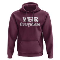 Weir Everywhere Hoodie Legendary Musician Memorial Retro Tribute for Fans
