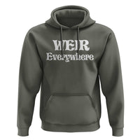 Weir Everywhere Hoodie Legendary Musician Memorial Retro Tribute for Fans