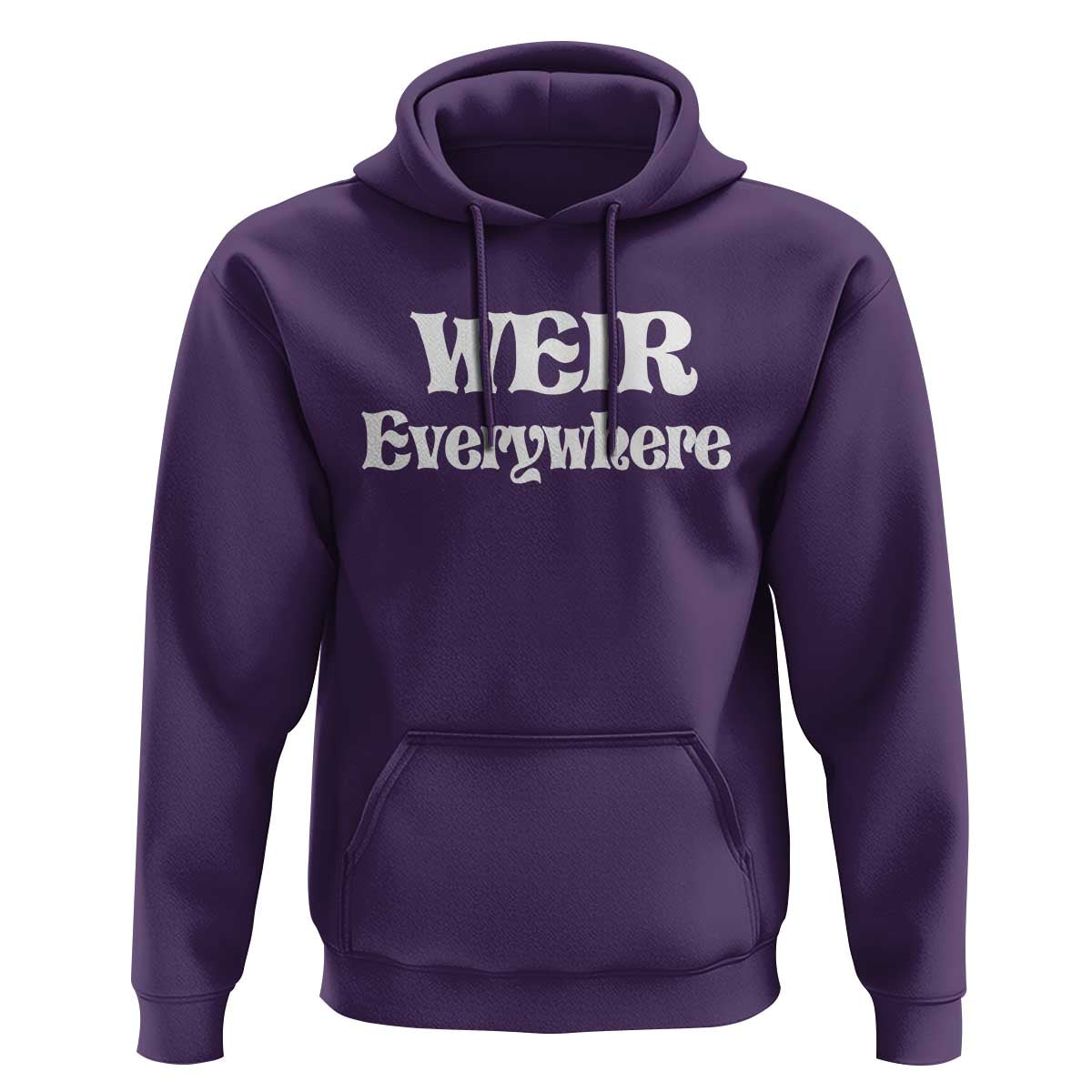 Weir Everywhere Hoodie Legendary Musician Memorial Retro Tribute for Fans