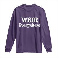 Weir Everywhere Long Sleeve Shirt Legendary Musician Memorial Retro Tribute for Fans