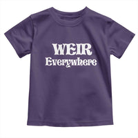 Weir Everywhere Toddler T Shirt Legendary Musician Memorial Retro Tribute for Fans