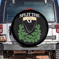 Split the G Funny Irish Stout Beer Drinking Game Spare Tire Cover St. Patrick’s Day Shamrocks Pub Crawl Crew
