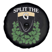 Split the G Funny Irish Stout Beer Drinking Game Spare Tire Cover St. Patrick’s Day Shamrocks Pub Crawl Crew