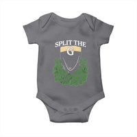 Split the G Funny Irish Stout Beer Drinking Game Baby Onesie St. Patrick’s Day Shamrocks Pub Crawl Crew