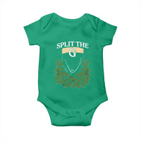 Split the G Funny Irish Stout Beer Drinking Game Baby Onesie St. Patrick’s Day Shamrocks Pub Crawl Crew