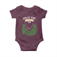 Split the G Funny Irish Stout Beer Drinking Game Baby Onesie St. Patrick’s Day Shamrocks Pub Crawl Crew