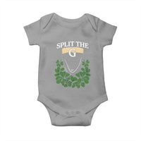 Split the G Funny Irish Stout Beer Drinking Game Baby Onesie St. Patrick’s Day Shamrocks Pub Crawl Crew