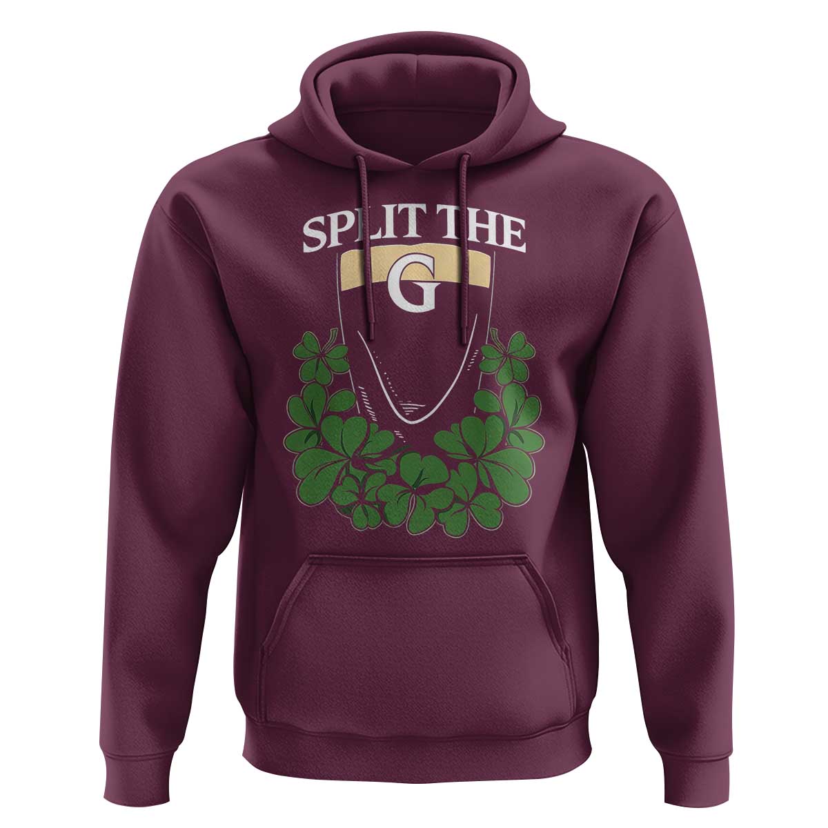 Split the G Funny Irish Stout Beer Drinking Game Hoodie St. Patrick’s Day Shamrocks Pub Crawl Crew