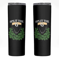 Split the G Funny Irish Stout Beer Drinking Game Skinny Tumbler St. Patrick’s Day Shamrocks Pub Crawl Crew