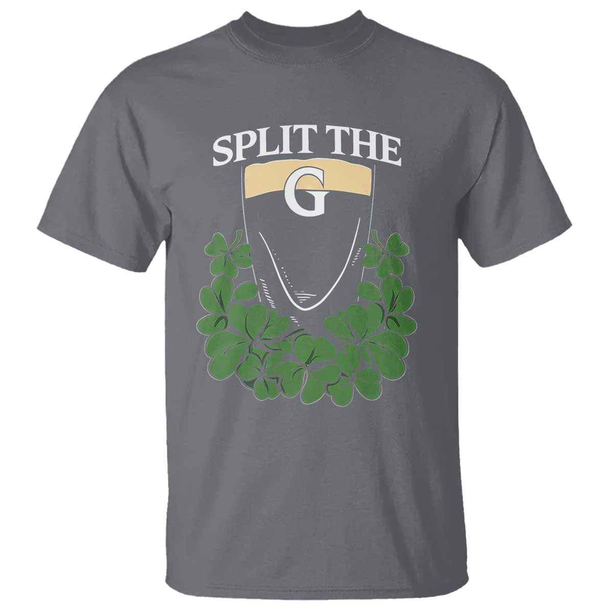 Split the G Funny Irish Stout Beer Drinking Game T Shirt St. Patrick’s Day Shamrocks Pub Crawl Crew