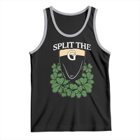 Split the G Funny Irish Stout Beer Drinking Game Tank Top St. Patrick’s Day Shamrocks Pub Crawl Crew
