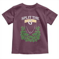Split the G Funny Irish Stout Beer Drinking Game Toddler T Shirt St. Patrick’s Day Shamrocks Pub Crawl Crew