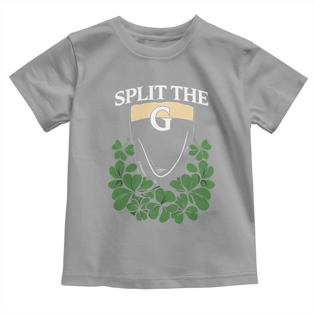 Split the G Funny Irish Stout Beer Drinking Game Toddler T Shirt St. Patrick’s Day Shamrocks Pub Crawl Crew