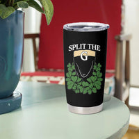 Split the G Funny Irish Stout Beer Drinking Game Tumbler Cup St. Patrick’s Day Shamrocks Pub Crawl Crew
