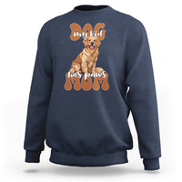 Golden Retriever Sweatshirt My Kid Has Paws Dog Lover - Wonder Print Shop
