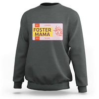 Foster Mama Sweatshirt Licensed To Love Est 2024 Adoptive Mom - Wonder Print Shop