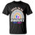 New Mom T Shirt Soon To Be Mommy Est 2024 Blue Pink Baby Feets Rainbow - Wonder Print Shop