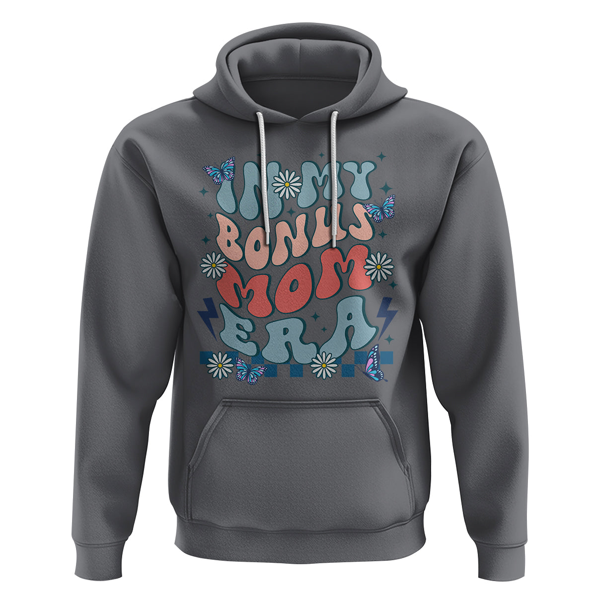 Funny Stepmom Hoodie In My Bonus Mom Era - Wonder Print Shop