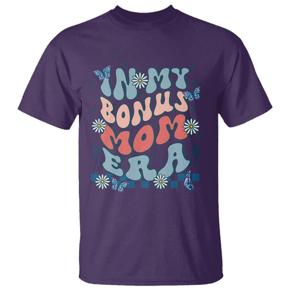Funny Stepmom T Shirt In My Bonus Mom Era - Wonder Print Shop