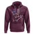 Autism Awareness Hoodie Love Need No Words I Love You Hand Sign Language Butterfly - Wonder Print Shop