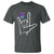 Autism Awareness T Shirt Love Need No Words I Love You Hand Sign Language Butterfly - Wonder Print Shop