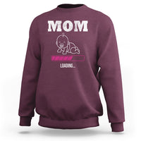 New Mom Sweatshirt Mom Loading In Progress - Wonder Print Shop
