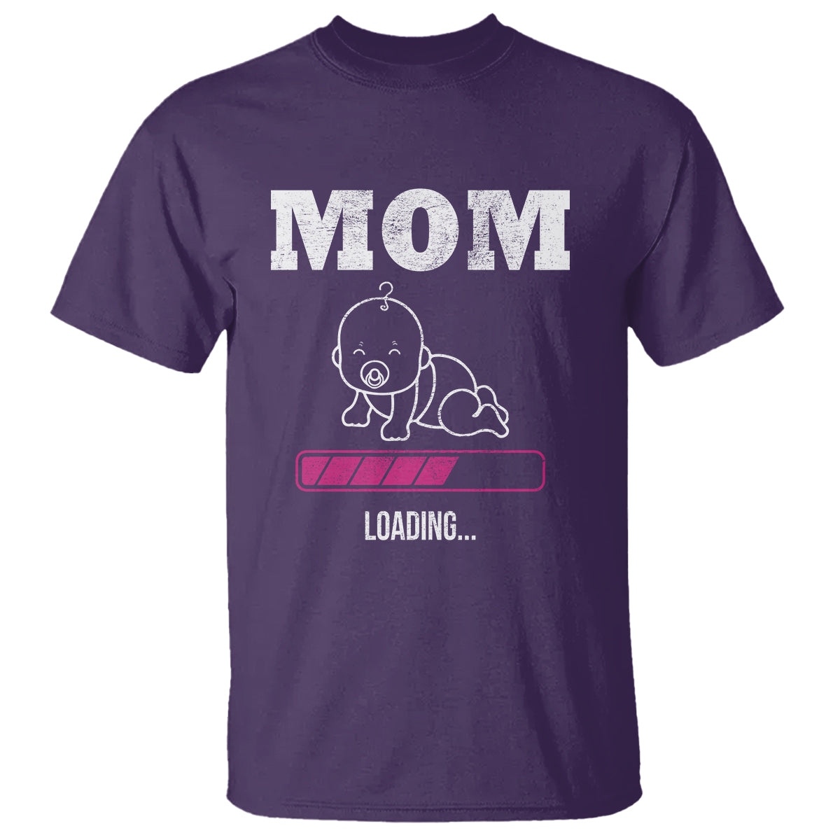 New Mom T Shirt Mom Loading In Progress - Wonder Print Shop