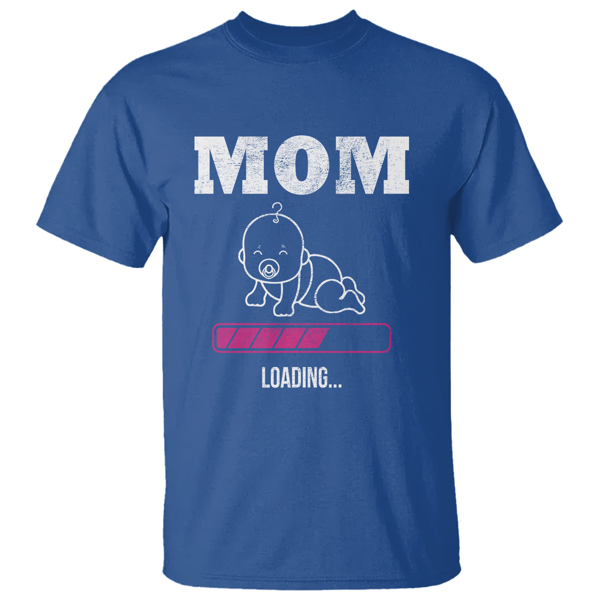 New Mom T Shirt Mom Loading In Progress - Wonder Print Shop