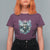 Floral Gothic Skeleton T Shirt For Women Floral Gothic Skeleton Goblincore Karma Fairy Roses Skull Floral Skeleton Angel In My Next Life I Want To Be The Karma Fairy - Wonder Print Shop