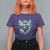 Floral Gothic Skeleton T Shirt For Women Floral Gothic Skeleton Goblincore Karma Fairy Roses Skull Floral Skeleton Angel In My Next Life I Want To Be The Karma Fairy - Wonder Print Shop