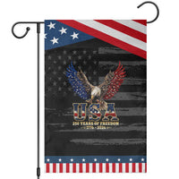 250 Years USA Majestic Bald Eagle Patriotic Garden Flag American Flag Wings Patriotic Semiquincentennial 250th Anniversary