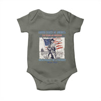 Custom Name Descendant of a Patriot USA 250 Years of Freedom Personalized Baby Onesie 1776-2026 Revolutionary War Heritage