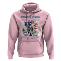 Custom Name Descendant of a Patriot USA 250 Years of Freedom Personalized Hoodie 1776-2026 Revolutionary War Heritage