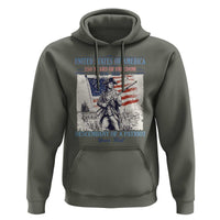 Custom Name Descendant of a Patriot USA 250 Years of Freedom Personalized Hoodie 1776-2026 Revolutionary War Heritage