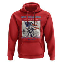 Custom Name Descendant of a Patriot USA 250 Years of Freedom Personalized Hoodie 1776-2026 Revolutionary War Heritage