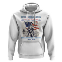 Custom Name Descendant of a Patriot USA 250 Years of Freedom Personalized Hoodie 1776-2026 Revolutionary War Heritage