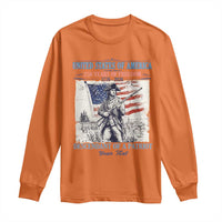 Custom Name Descendant of a Patriot USA 250 Years of Freedom Personalized Long Sleeve Shirt 1776-2026 Revolutionary War Heritage
