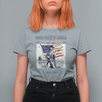 Custom Name Descendant of a Patriot USA 250 Years of Freedom Personalized T Shirt For Women 1776-2026 Revolutionary War Heritage