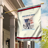 Custom Name Descendant of a Patriot USA 250 Years of Freedom Personalized Patriotic Garden Flag 1776-2026 Revolutionary War Heritage