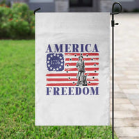 America Freedom 1776 Revolutionary War Garden Flag Minuteman Betsy Ross Flag Patriotic History
