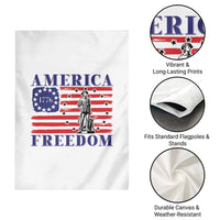 America Freedom 1776 Revolutionary War Garden Flag Minuteman Betsy Ross Flag Patriotic History