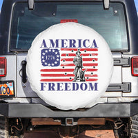 America Freedom 1776 Revolutionary War Spare Tire Cover Minuteman Betsy Ross Flag Patriotic History