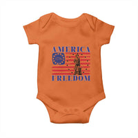 America Freedom 1776 Revolutionary War Baby Onesie Minuteman Betsy Ross Flag Patriotic History