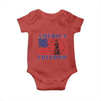 America Freedom 1776 Revolutionary War Baby Onesie Minuteman Betsy Ross Flag Patriotic History
