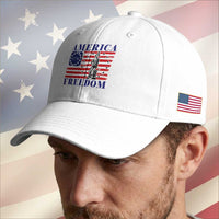 America Freedom 1776 Revolutionary War Baseball Cap Minuteman Betsy Ross Flag Patriotic History